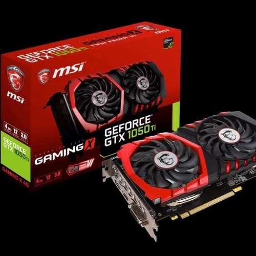 MSI GTX1050Ti 4GB Gaming X raktáron 65.900,-Ft-ért!
